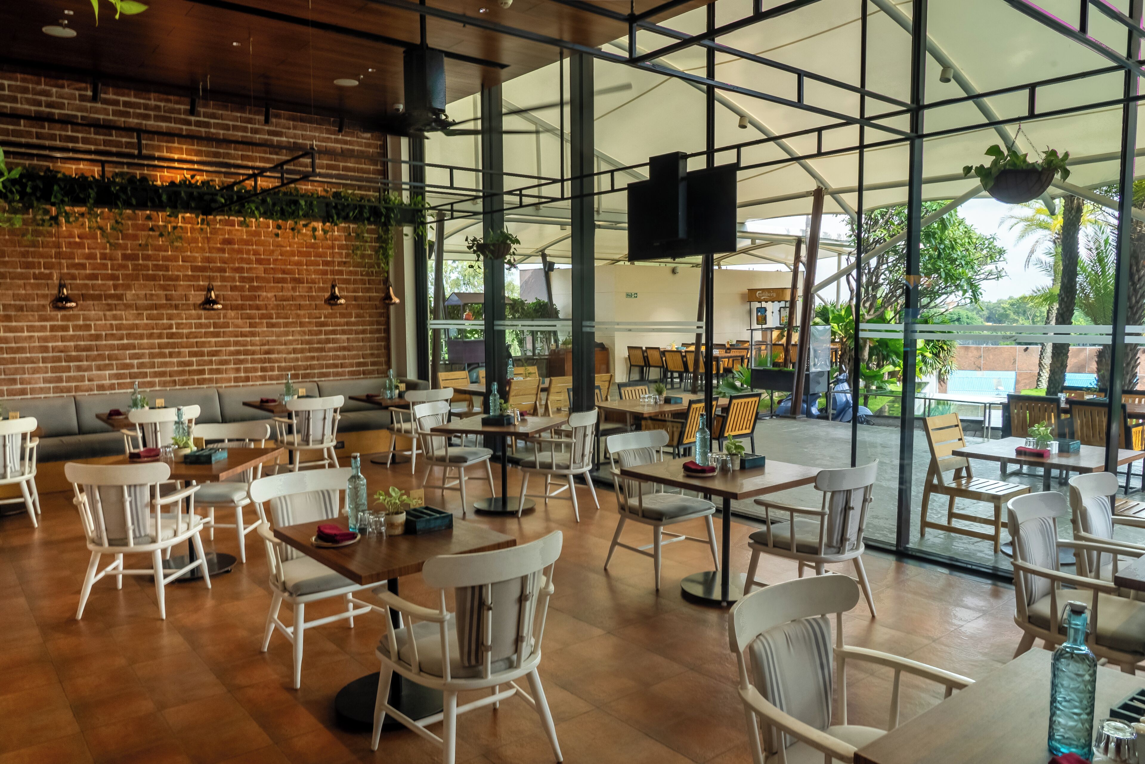 breakfast, lunch, dinner served; pool views