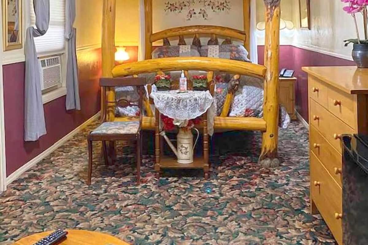 The Rose Room | 다리미/다리미판, 무료 WiFi, 침대 시트