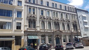 Blick von der Unterkunft