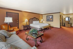 Presidential-Suite, 1 King-Bett, Nichtraucher, Kühlschrank und Mikrowelle | Hochwertige Bettwaren, Zimmersafe, Bügeleisen/Bügelbrett