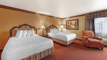 Premium bedding, in-room safe, iron/ironing board, free cots/infant beds