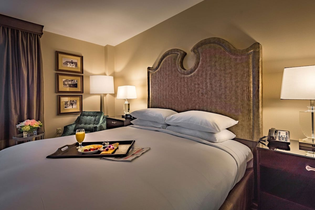 Premium bedding, down comforters, in-room safe, iron/ironing board