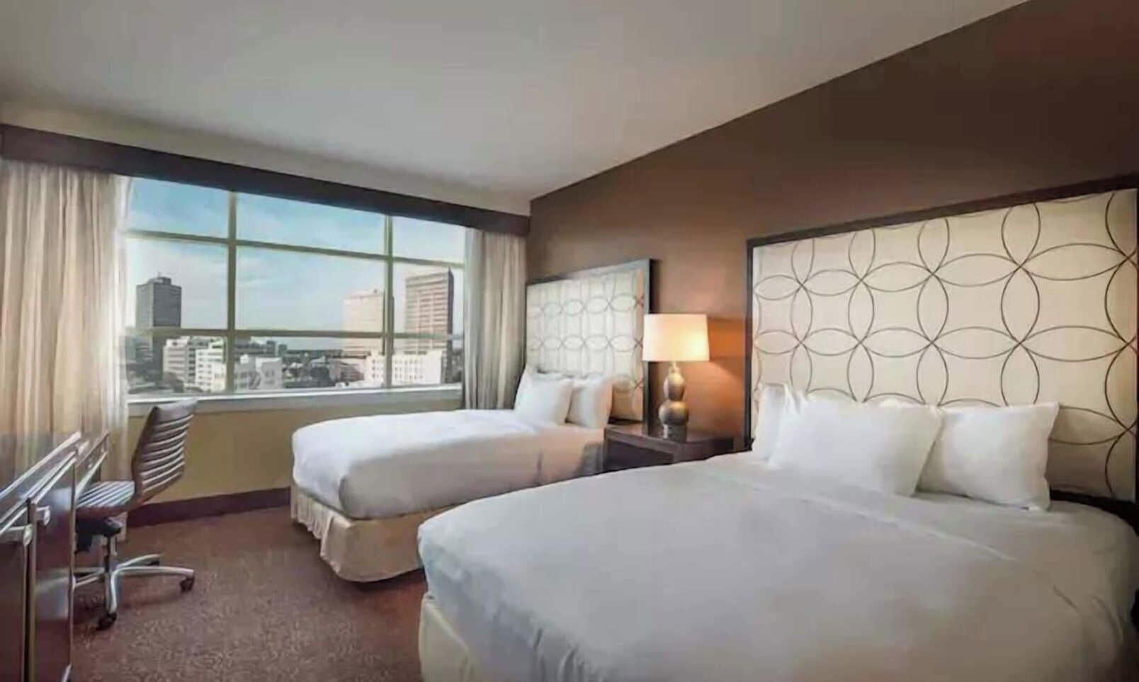 Premium bedding, down comforters, in-room safe, iron/ironing board