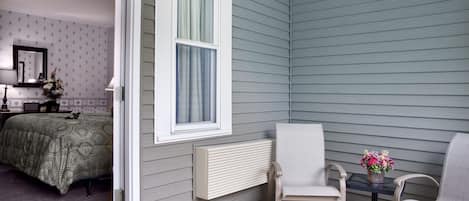 Habitación clásica, 1 cama de matrimonio | Terraza o patio