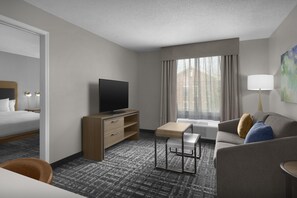 Suite, 1 Bedroom, Non Smoking | Living area - Homewood Suites by Hilton Huntsville-Village of Providence (Huntsville)