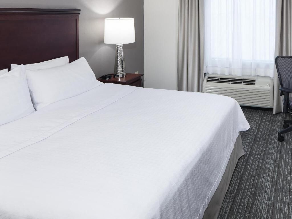 In-room safe, laptop workspace, blackout drapes, iron/ironing board