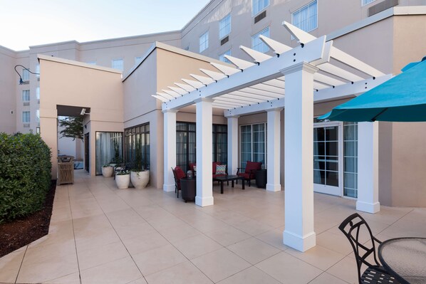Terrace/patio - Homewood Suites by Hilton Huntsville-Village of Providence (Huntsville)