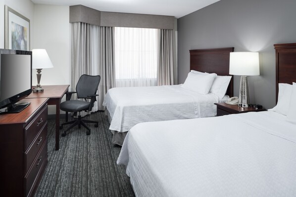 In-room safe, laptop workspace, blackout drapes, iron/ironing board - Homewood Suites by Hilton Huntsville-Village of Providence (Huntsville)