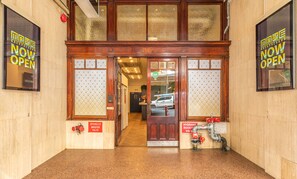 Fassade der Unterkunft