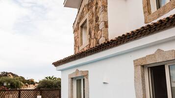 Fassade der Unterkunft