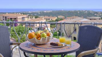 Junior-Suite, Balkon, Meerblick | Ausblick vom Zimmer