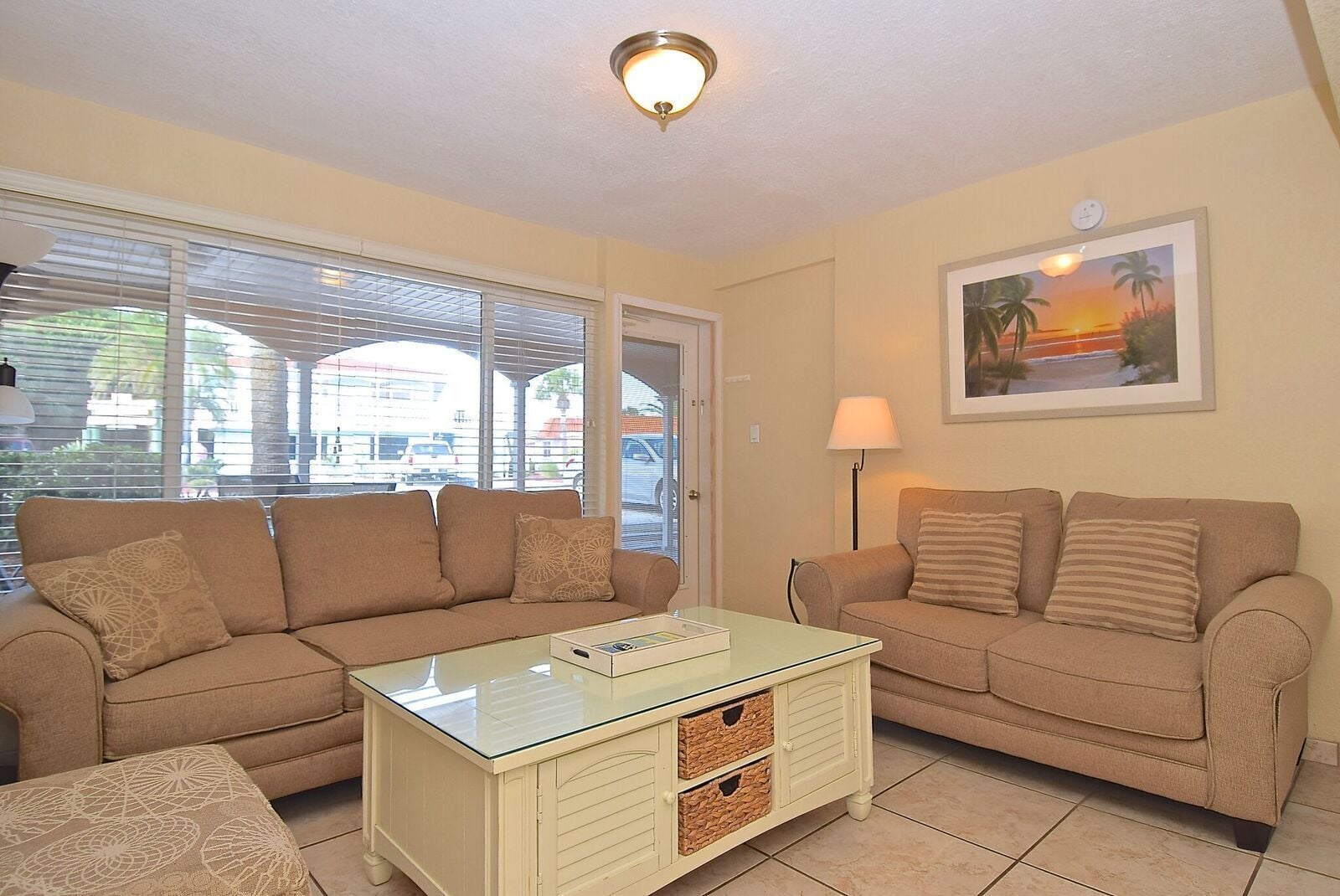 bayside two bedroom | living room | tv