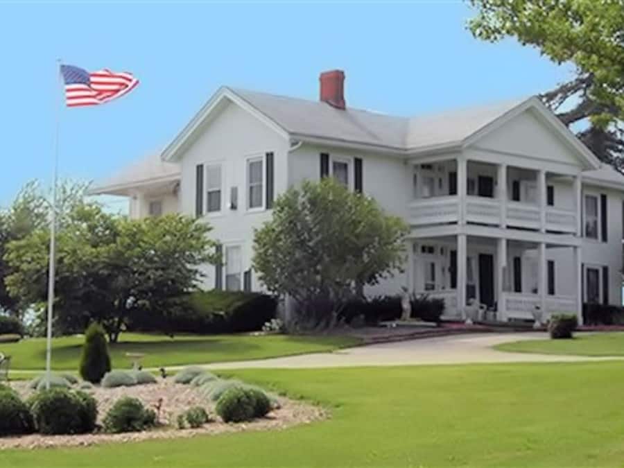 Voorkant van accommodatie