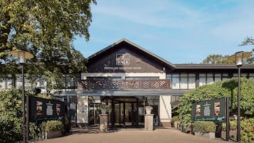 Fachada de la propiedad