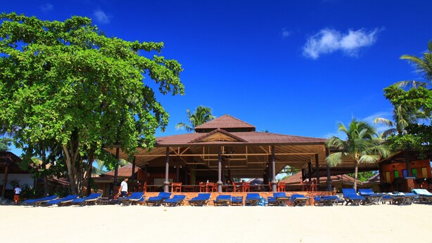 Private beach, white sand, sun-loungers, beach umbrellas - Samui Laguna Resort (Koh Samui)