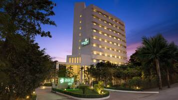 Front of property - evening/night