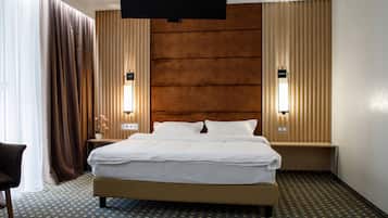 Literie de qualité supérieure, minibar, coffres-forts dans les chambres
