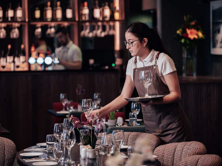 Lunch and dinner served