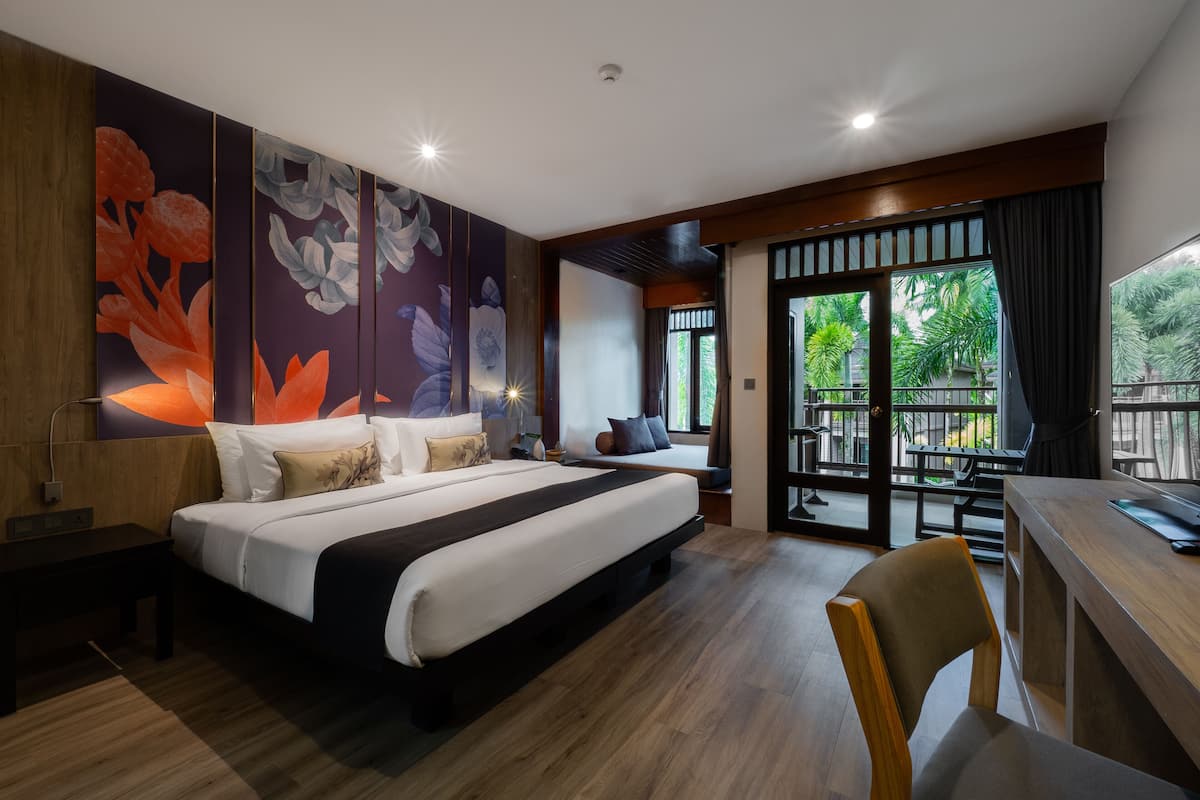 Kamar Deluks | Pemandangan dari kamar