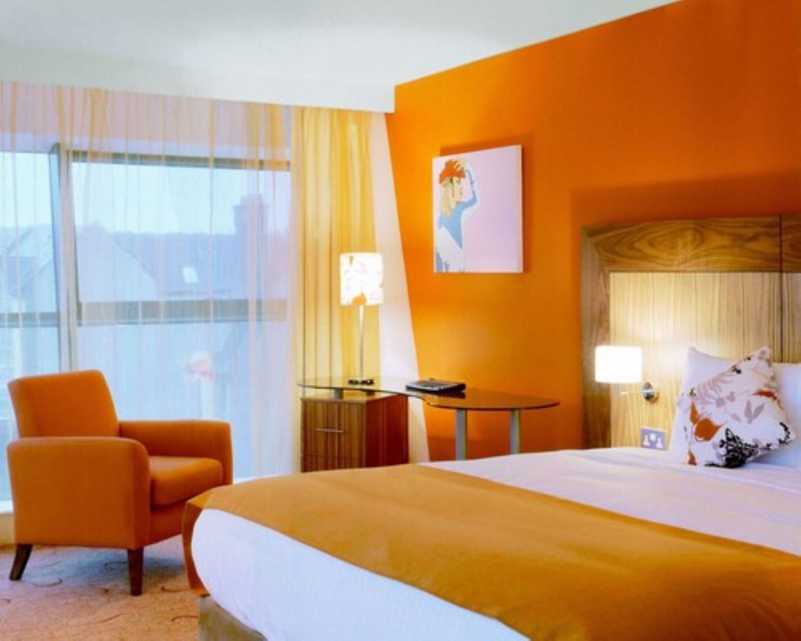Egyptian cotton sheets, premium bedding, memory-foam beds, in-room safe