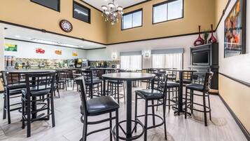 Free daily on-the-go breakfast