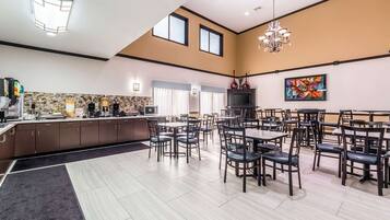 Free daily on-the-go breakfast