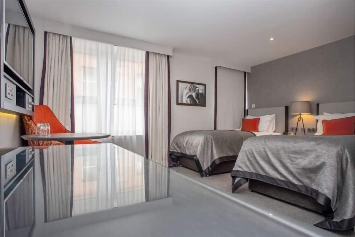 1 bedroom, hypo-allergenic bedding, in-room safe, individually decorated