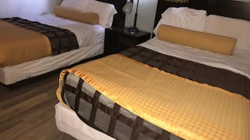 Two Room Suite with Kitchenette | 3 Double Beds | 1 bedroom, desk, free WiFi