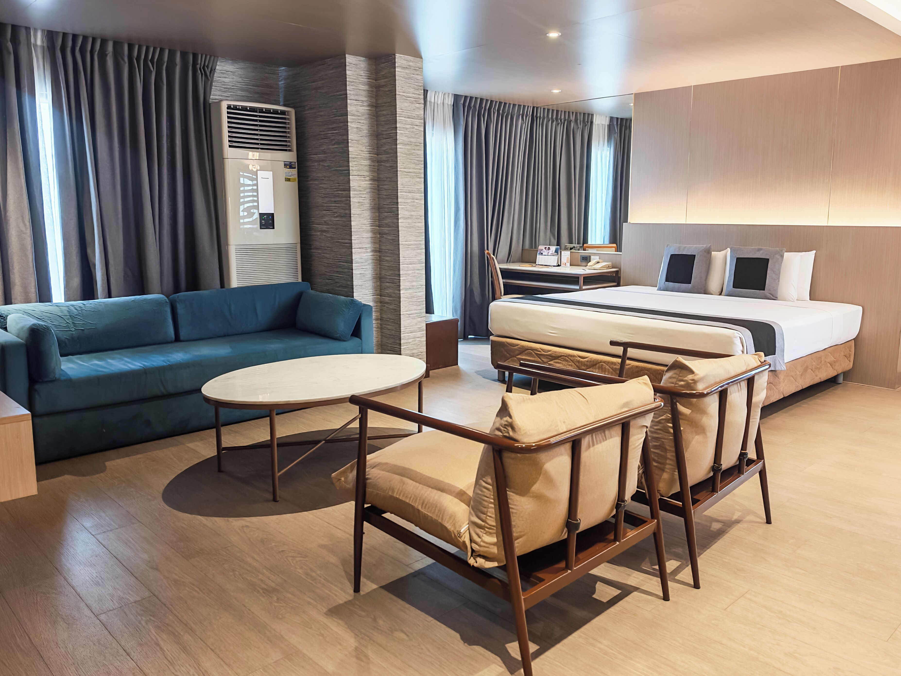 Penthouse, 1 King-Bett, Nichtraucher (Penthouse Suite Double) | Wohnbereich
