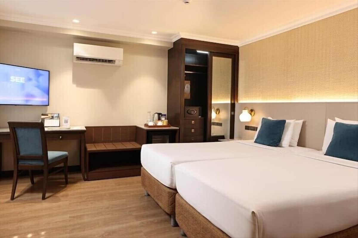 Superior-Zimmer (2 Beds) | 1 Schlafzimmer, hochwertige Bettwaren, Minibar, Zimmersafe