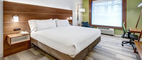 In-room safe, desk, blackout curtains, iron/ironing board