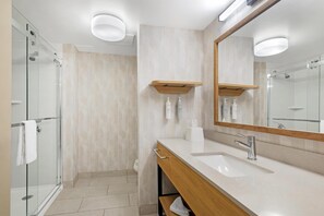 Badkamer met douche