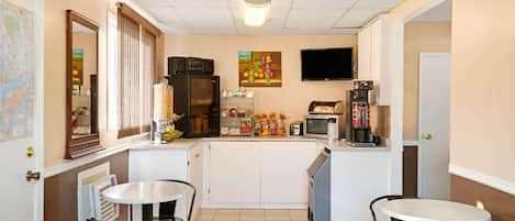 Coin petit déjeuner