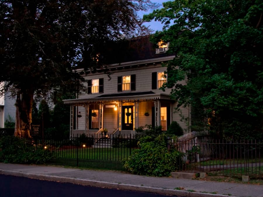 Front of property - evening/night