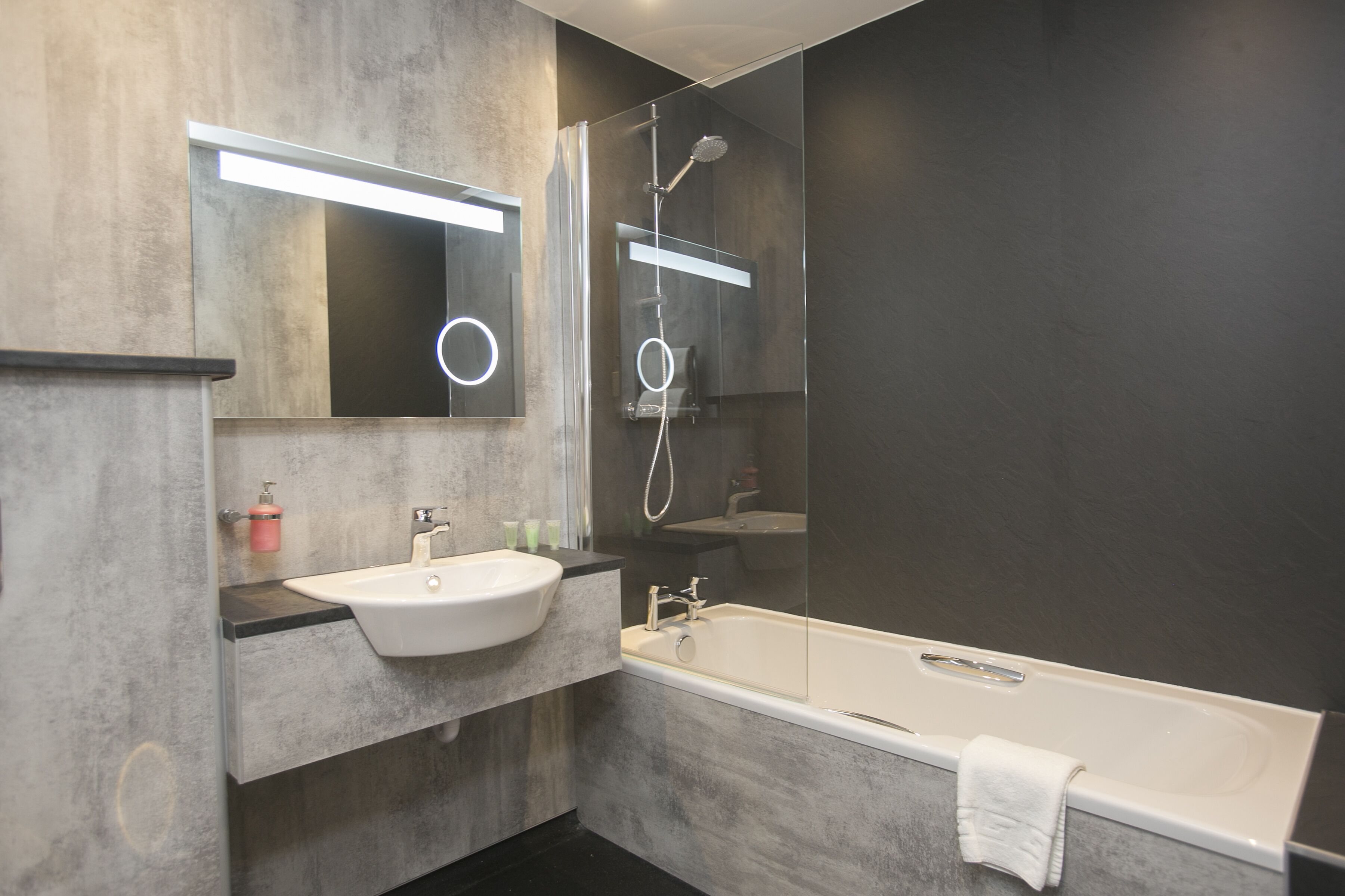 double or twin room (not dog friendly) | bathroom | hair dryer, towels