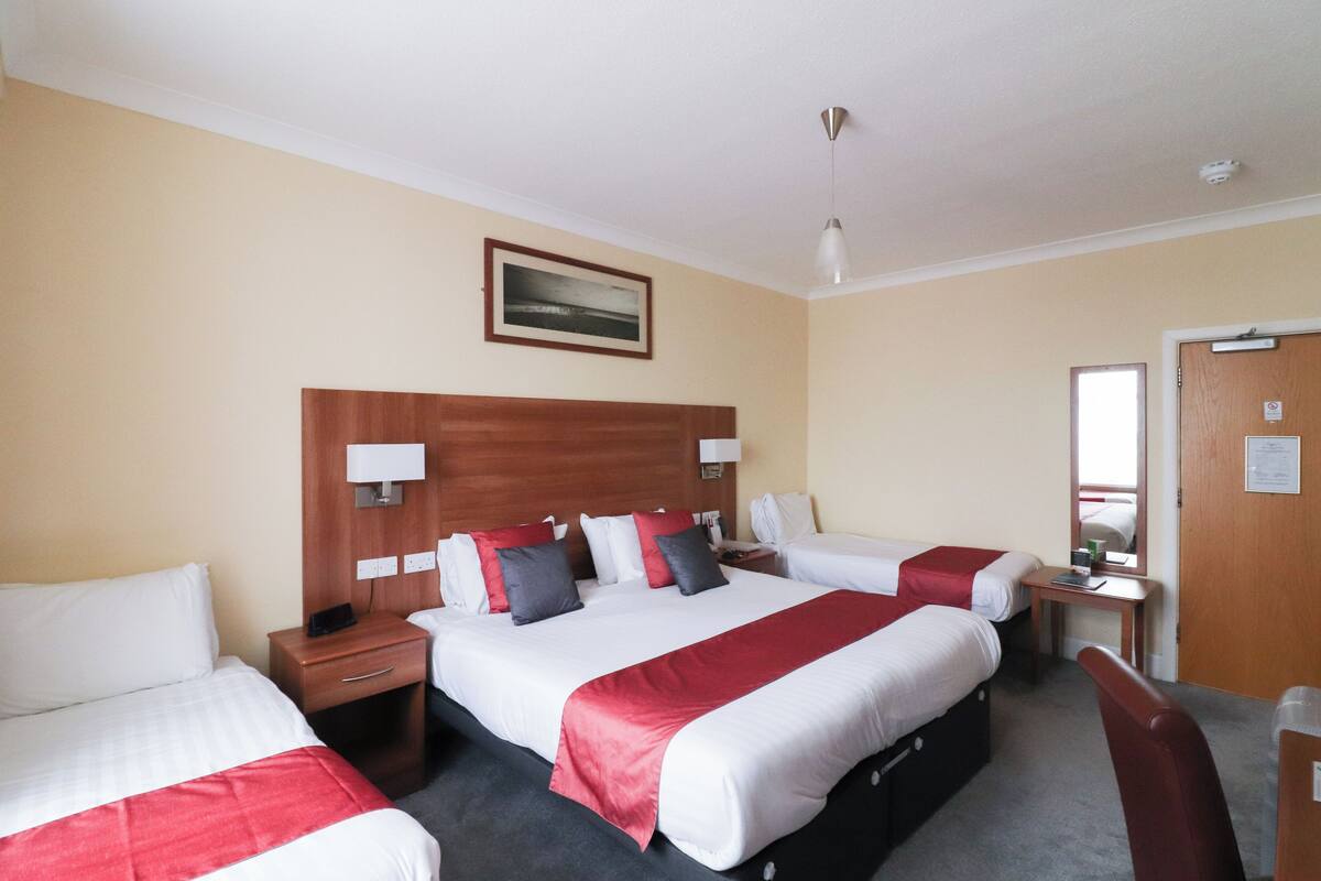 Family Room (Not Dog Friendly) | In-room safe, desk, iron/ironing board, free WiFi