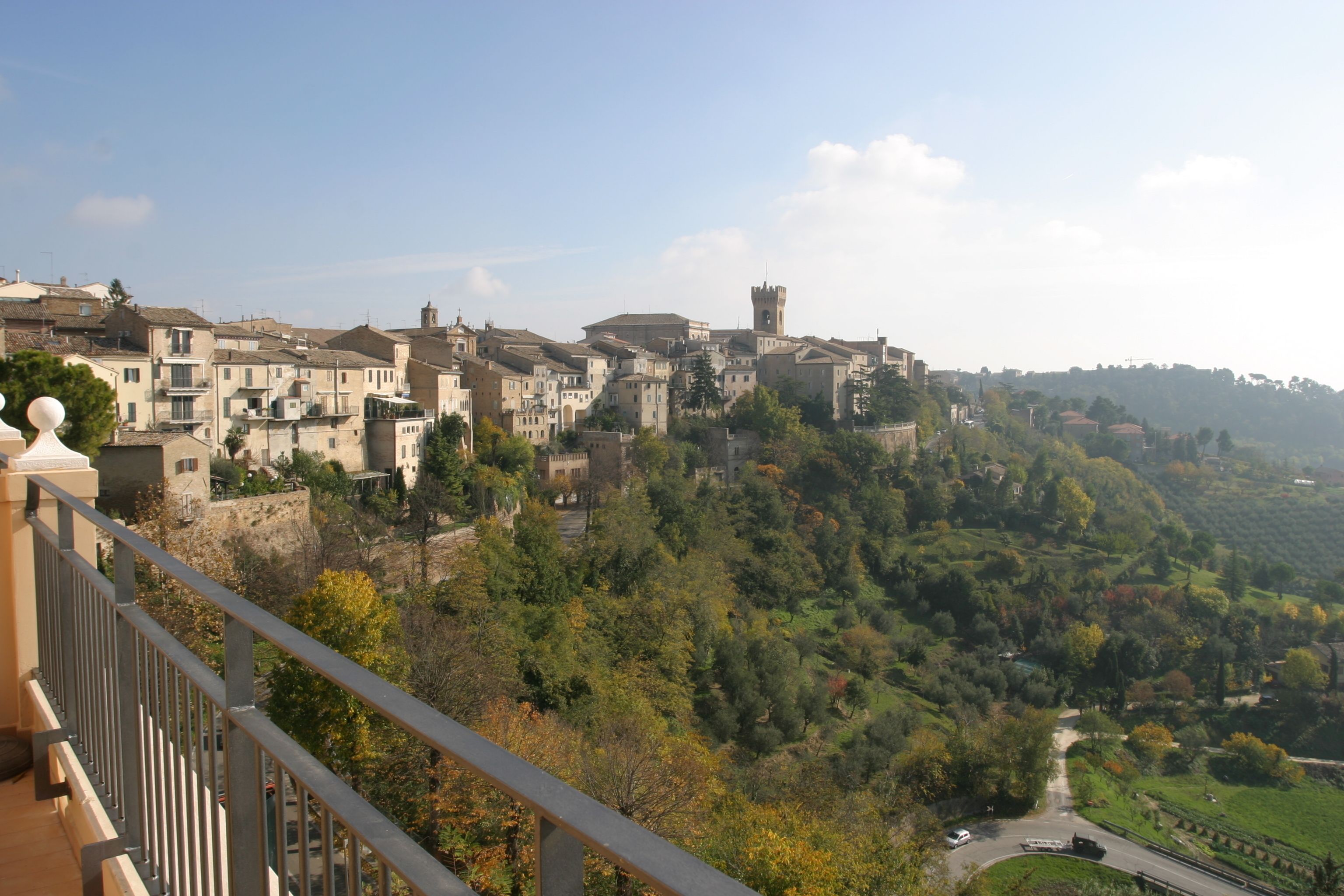 Vista dalla struttura
