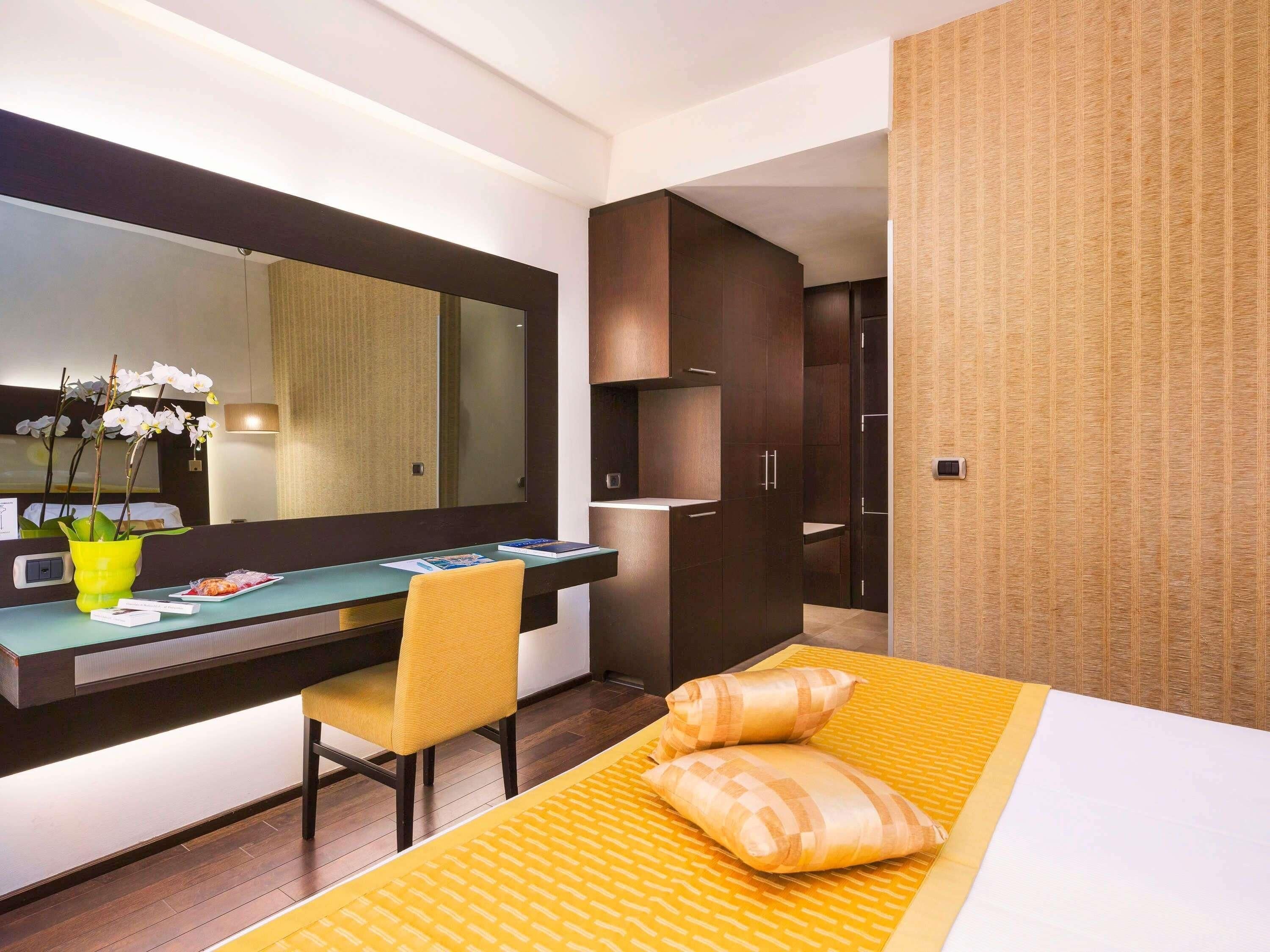 Quarto standard, 1 cama de casal | Roupas de cama antialérgicas, frigobar, cofres nos quartos, escrivaninha