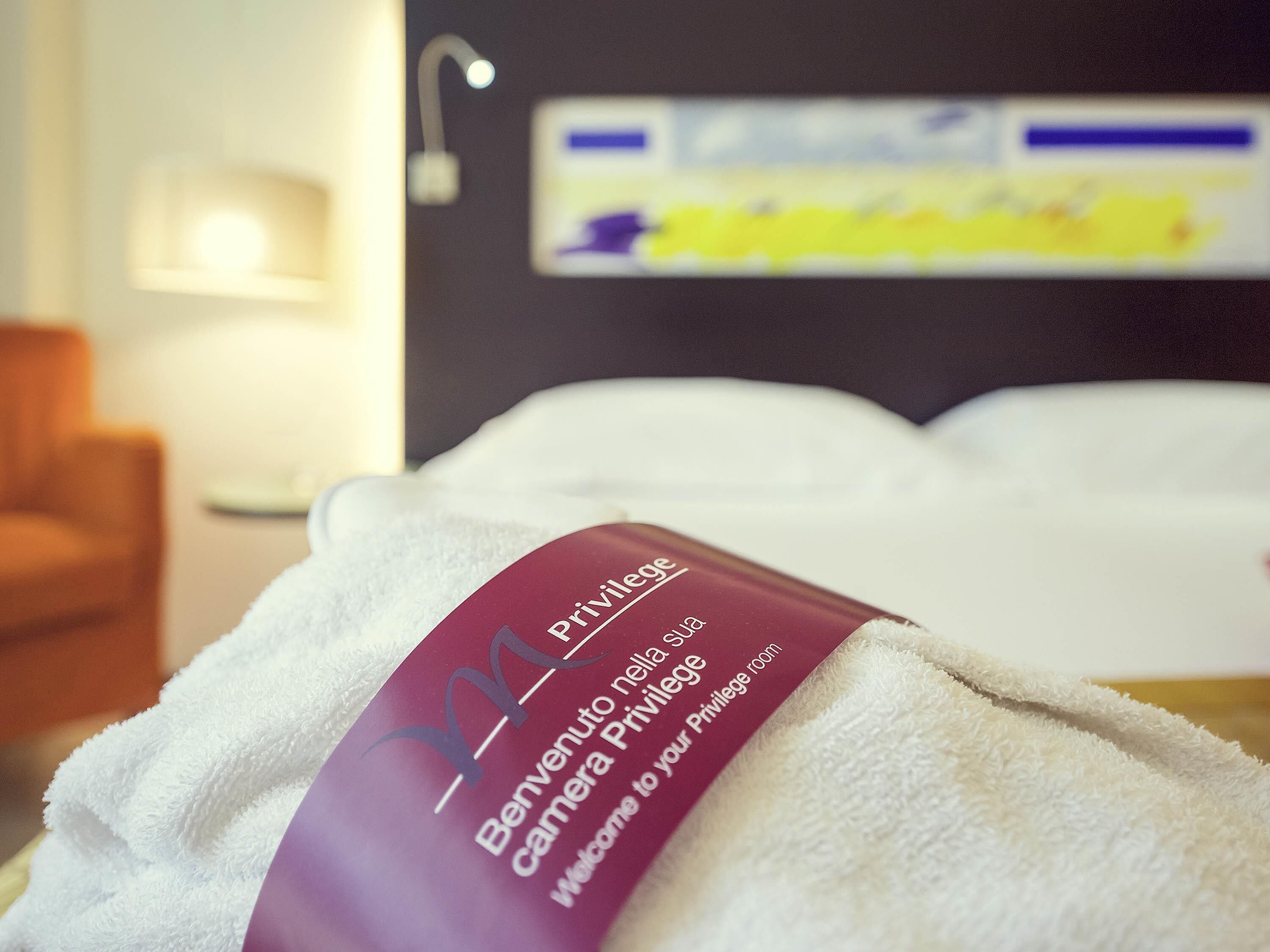 Literie hypoallergénique, minibar, coffres-forts dans les chambres