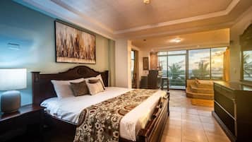 Suite, 1 King-Bett, Meerblick