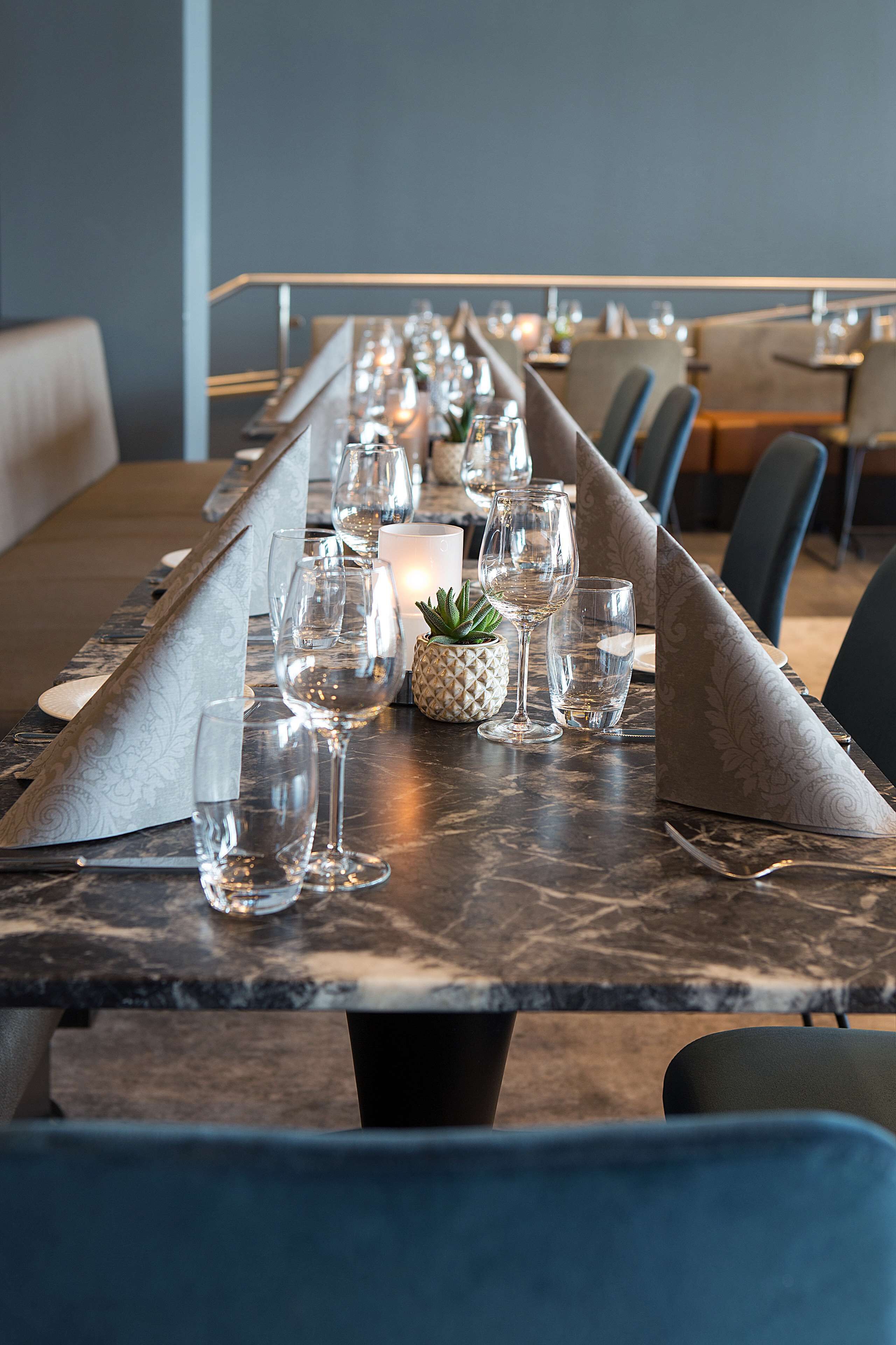 breakfast and dinner served