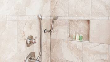Suite, 1 King-Bett, Nichtraucher (King Suite) | Dusche im Bad