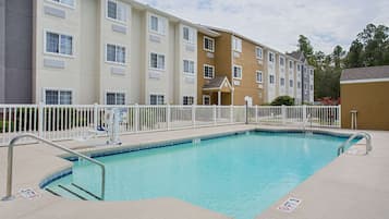 Seasonal outdoor pool