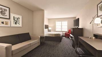 Suite, 1 Bedroom, Accessible, Non Smoking | Premium bedding, in-room safe, soundproofing, iron/ironing board