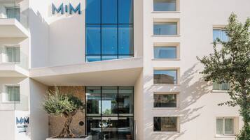 Voorkant van accommodatie