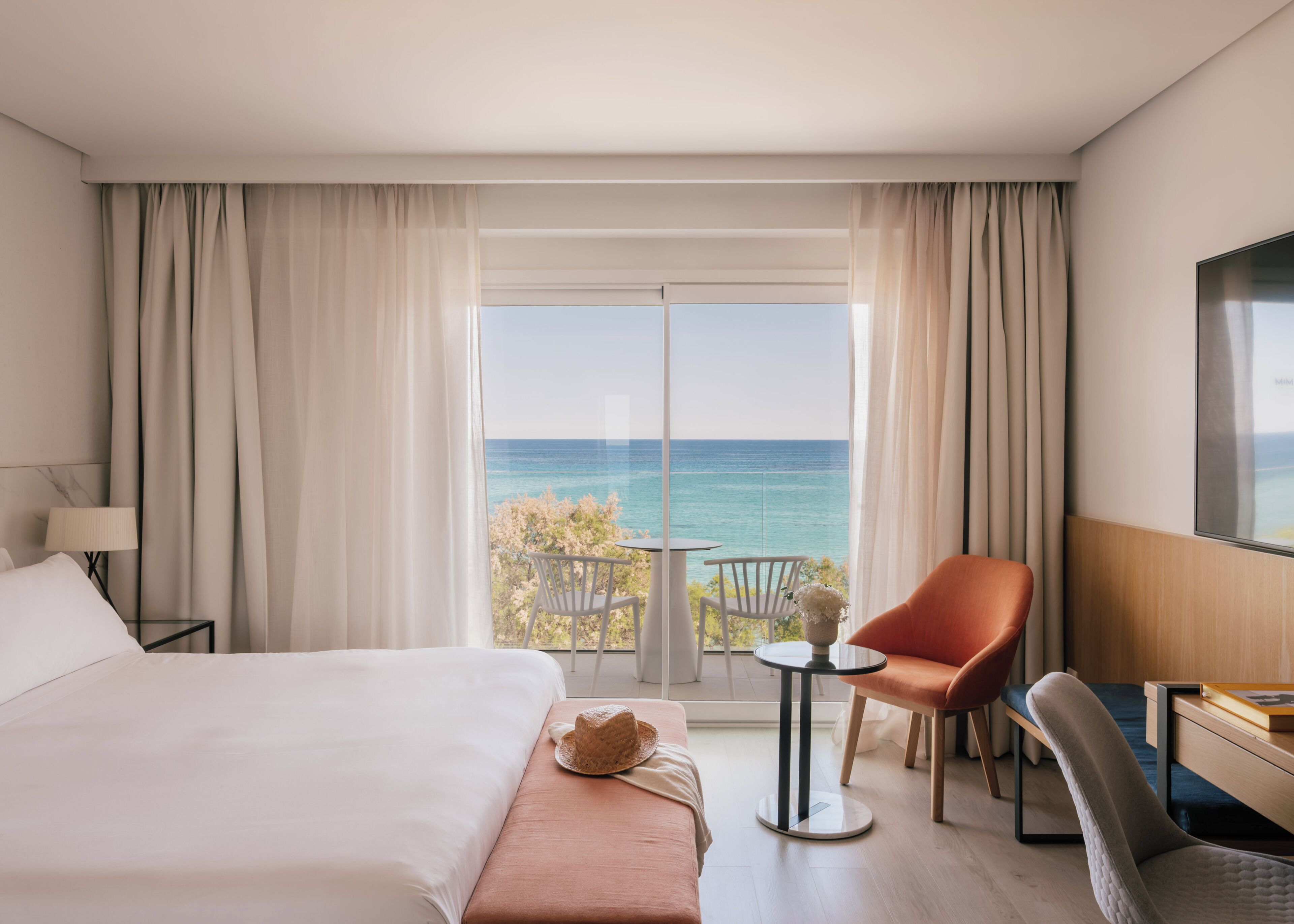 Deluxe Room Frontal Sea View | Minibar, gratis Wi-Fi, sengetøj