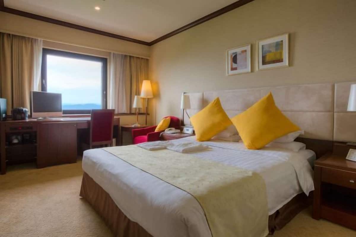 1 bedroom, down duvets, desk, blackout curtains