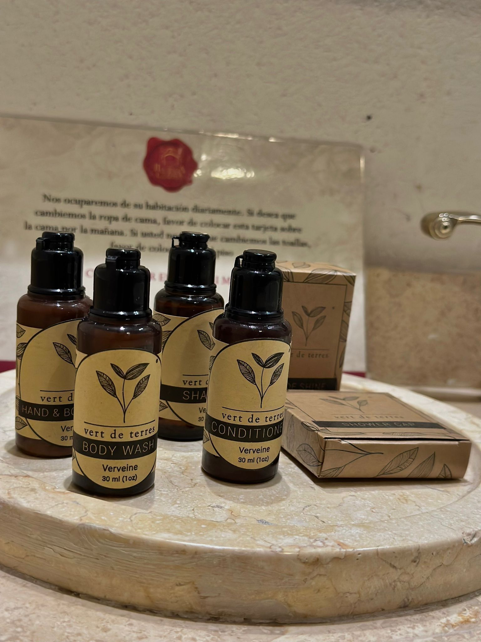 deluxe room, 2 double beds | bathroom | shower, designer toiletries, hair dryer, slippers