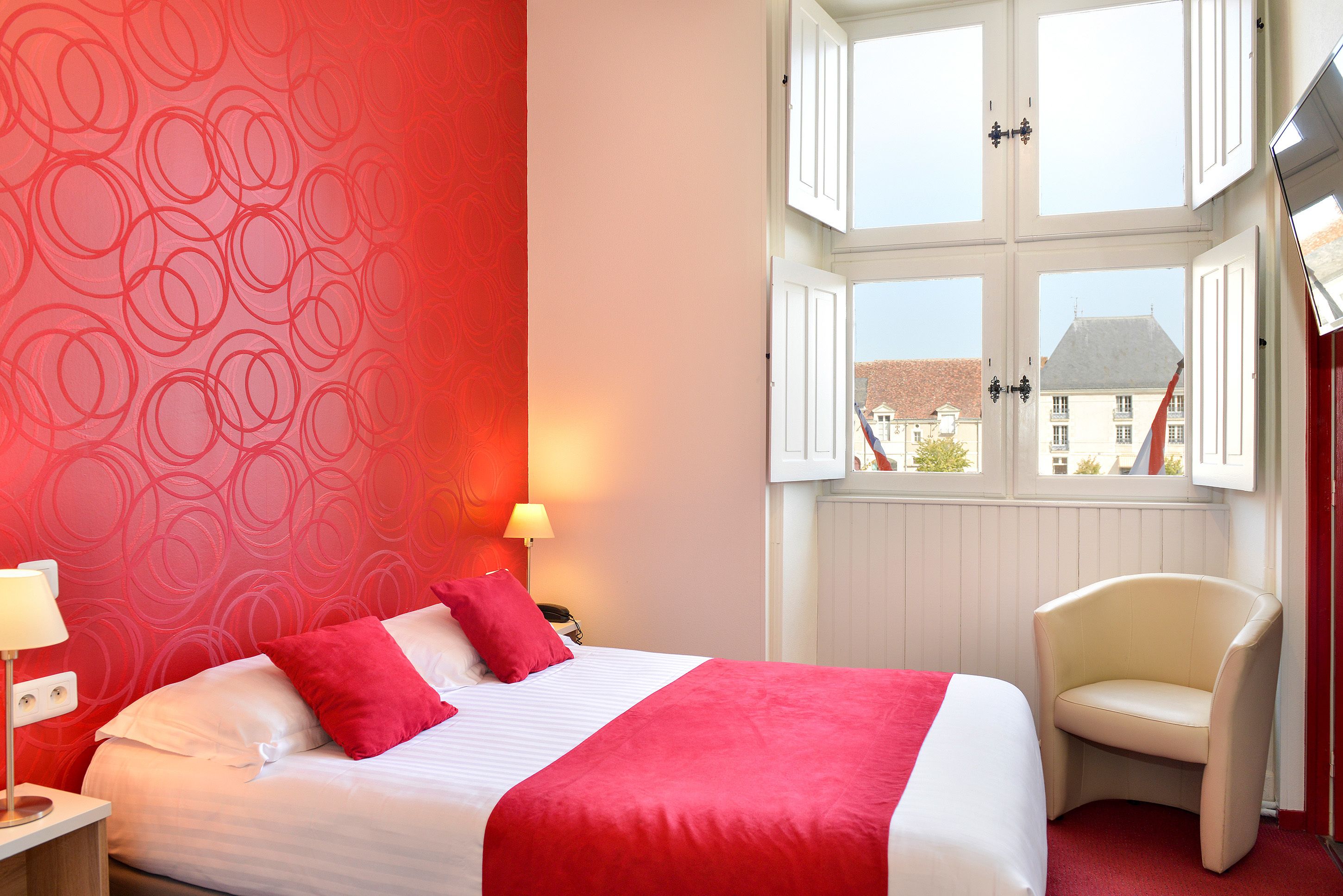 Literie de qualité supérieure, coffres-forts dans les chambres