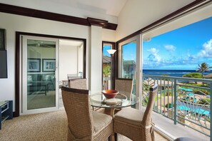 Apartamento, 2 habitaciones, vistas al mar (Unit B402, 3 Bath) | Terraza o patio